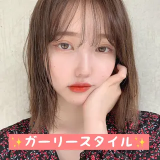 セミロング カラー 🫧渋谷美容師 たくみ🫧のヘアスタイル