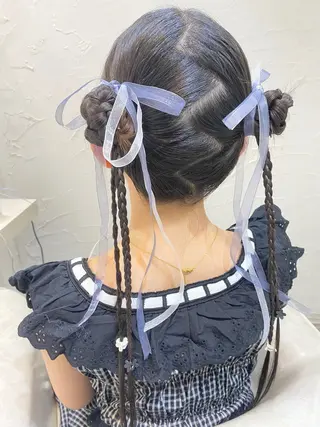 ヘアアレンジ uros.中目黒 moekaのヘアスタイル