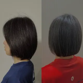 ミディアム 小川 瑞月のヘアスタイル