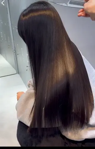 ロング 美髪矯正/パーマ まむのヘアスタイル