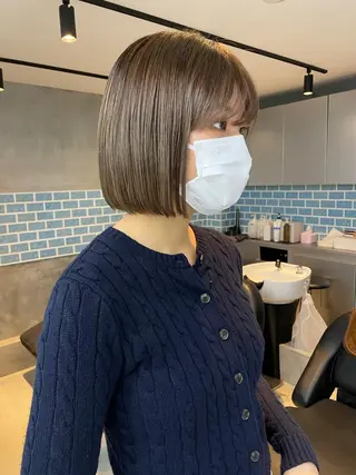 ショート 👑ボブはお任せ ミヤノ👑のヘアスタイル