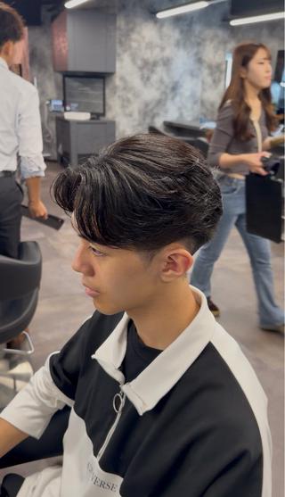 ミディアム メンズ特化サロン BLUCKのヘアスタイル