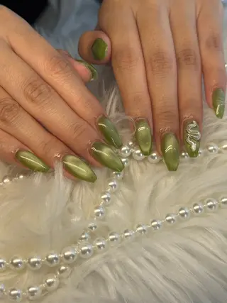 ネイル 銀河_ Chan nailsのネイルデザイン
