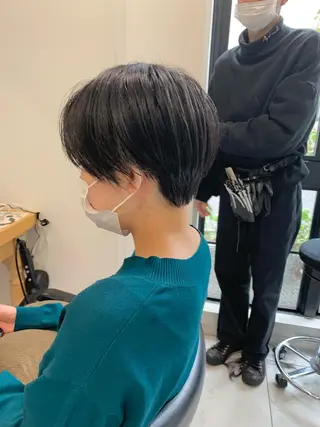 ショート チバ タクミのヘアスタイル