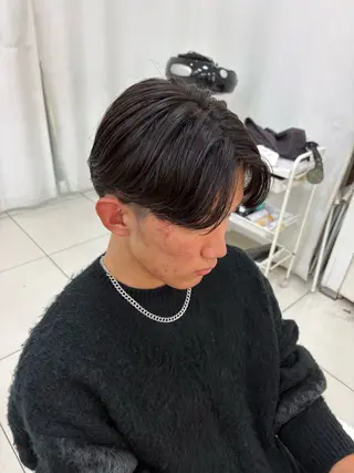 パーマ メンズ keany錦糸町 ハセベユウのヘアスタイル