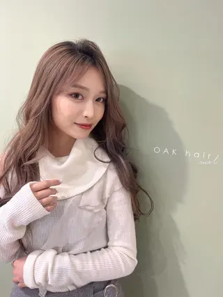 ロング カラー 髪質改善 makiuchiのヘアスタイル