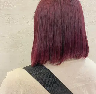 カラー 髪質改善カラー /レイヤーカットのヘアスタイル