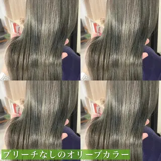 ミディアム カラー navile原宿 yumaのヘアスタイル