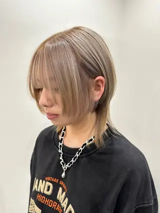 ミディアム プルエクステ/透明感 カラー✨KAZUKIのヘアスタイル