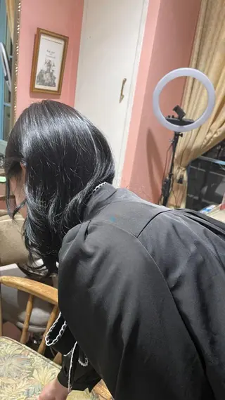 ミディアム 木村 あかりのヘアスタイル