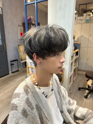 カラー 【メンズ&髪質改善】 萬納陽介のヘアスタイル