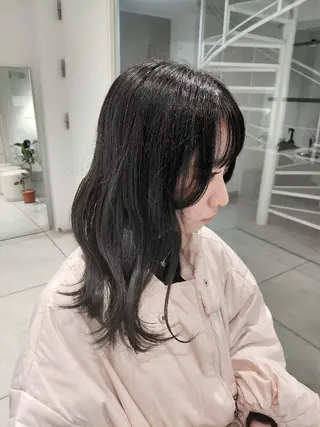 セミロング 柳(ユウ)/表参道 ✨️モデル募集中✨️のヘアスタイル