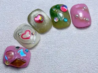 ネイル 🌈 Cocoネイル 高田馬場店✨のネイルデザイン