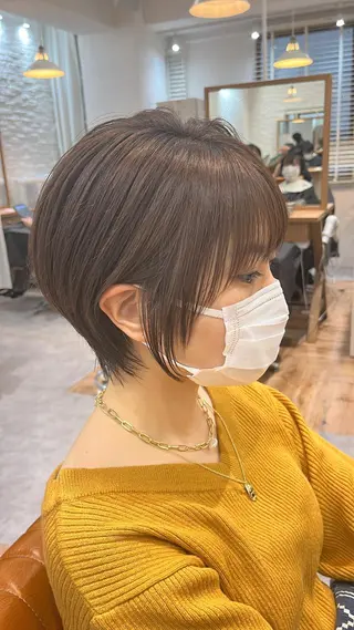ショート 襟足でお悩みの方✂︎ くびれ職人ハシモトのヘアスタイル