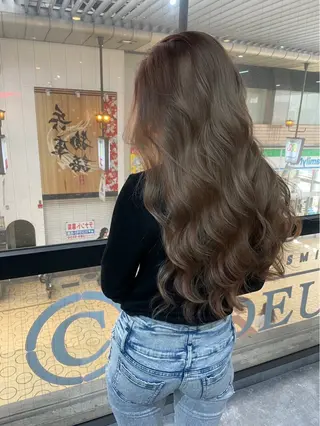 ロング カラー COEUR🌟 TOMOYAのヘアスタイル