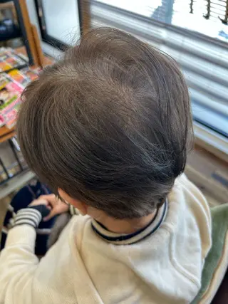 カラー 白髪ぼかし ミズヒロのヘアスタイル