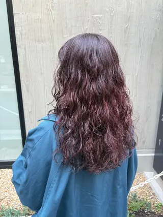 カラー 🎀西川芽依/ 暖色カラー🎀のヘアスタイル
