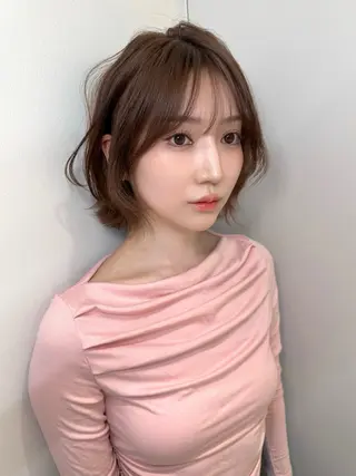 ショート カラー 《髪質改善✖️オリー ブ🧸》小嶋拓也のヘアスタイル