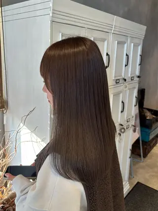 ロング 長瀬 友唯のヘアスタイル