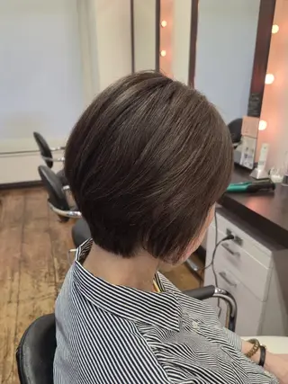 ショート カラー 種市 心愛のヘアスタイル