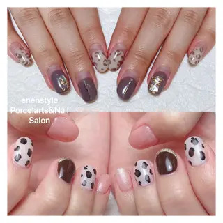 ショート ネイル 🐾enen style 🐾のネイルデザイン