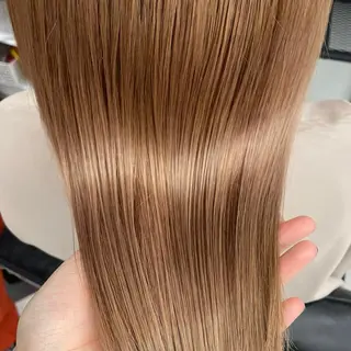 ミディアム カラー パーマ ヘアアレンジ メンズ キッズ ネイル マツエク・マツパ アイブロウ mona/ ストレートスタイル✨のヘアスタイル