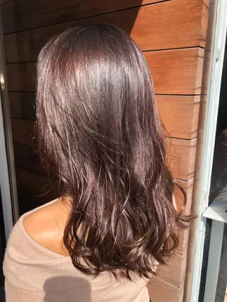 ロング カラー ご新規様限定 透明感カラーKANAのヘアスタイル