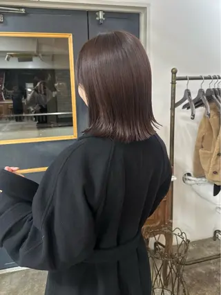ミディアム NAGISA髪質改善 &透明感カラー🪞のヘアスタイル