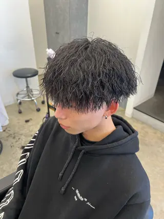 ショート パーマ メンズ メンズ特化美容師 井上大輔のヘアスタイル