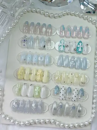ネイル めぐ 💫ワンホンネイルのネイルデザイン