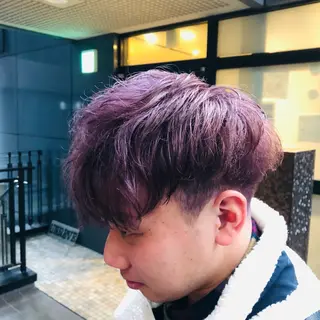 カラー メンズ 水相 智貴のヘアスタイル
