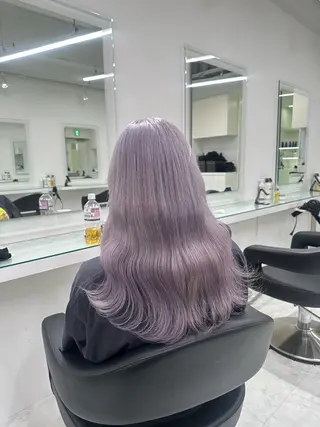 ロング カラー ❄最強かわいいカラー ❄️MINA❄️のヘアスタイル