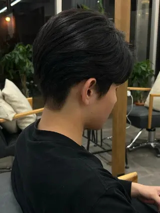 ショート momo🎀毛流れ パーマ/🚹限定のヘアスタイル