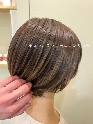ショート CASANE 大橋康智のヘアスタイル