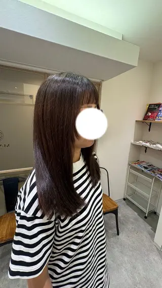 ロング MAHAE 中司のヘアスタイル