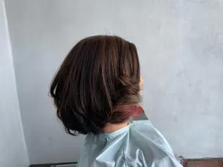 ミディアム 雪上 章のヘアスタイル