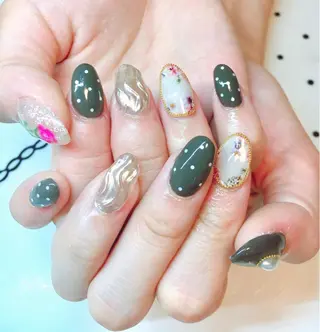 ネイル nailist cocoのネイルデザイン