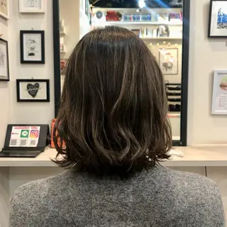 ミディアム 黒澤 寛斗のヘアスタイル