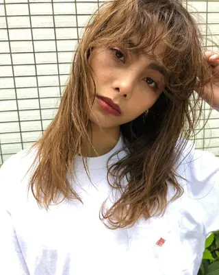ロング パーマ カラー オーダー 府中のヘアスタイル