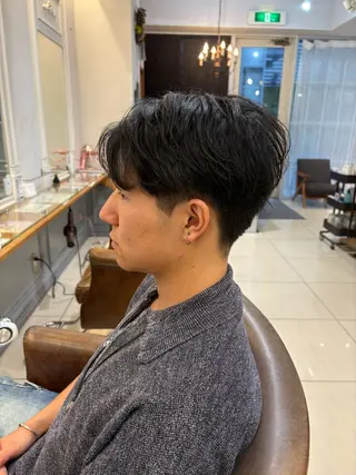 メンズ 韓国ヘアー🇰🇷 MIWAのヘアスタイル