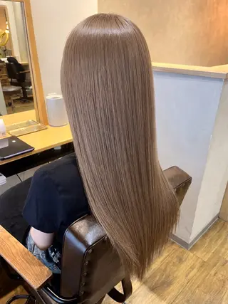 ロング カラー ☁️艶カラー☁️田邉 栞璃のヘアスタイル