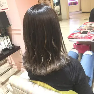 ミディアム 城領 直輝のヘアスタイル