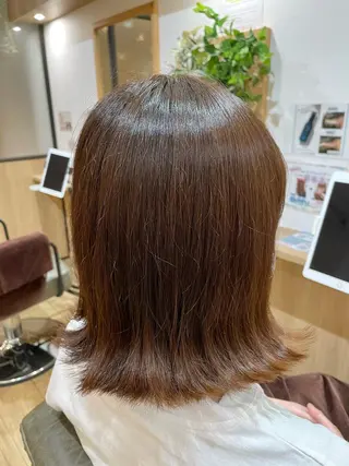 ミディアム カラー 木村 魁成のヘアスタイル