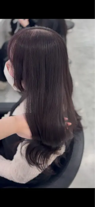 ロング カラー 💓色落ちまで綺麗な 垢抜けカラー💓のヘアスタイル