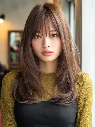 ミディアム 艶髪診断で絶対綺麗✨ お悩み解決✨京谷宥✨のヘアスタイル
