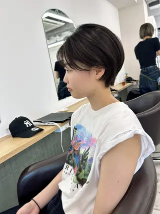 ショート カラー ヘアアレンジ 【代表】 たき〜のヘアスタイル