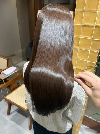 セミロング 艶髪/透明感 髪質改善 YUKIのヘアスタイル