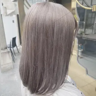 セミロング カラー ヘアアレンジ TOKI /透明感/原宿のヘアスタイル