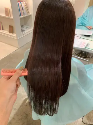 ロング Okamura Chisatoのヘアスタイル