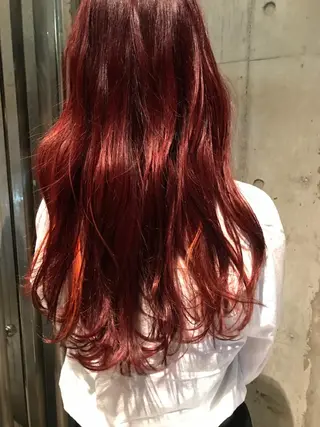 ロング カラー 鈴木 涼太のヘアスタイル